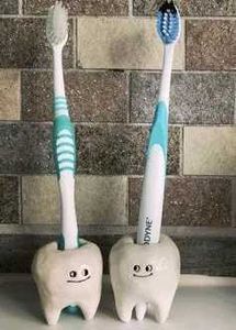 Cute Handmade Tooth Toothbrush Holders