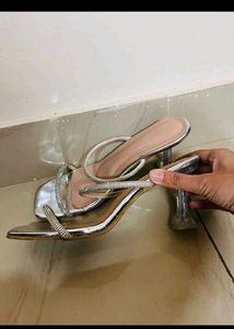 Dressberry Embellished Wedge Heels