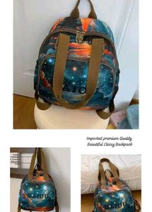 Floral Print Backpack