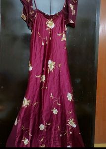 Burdungy Color Nighty For 38 Bust