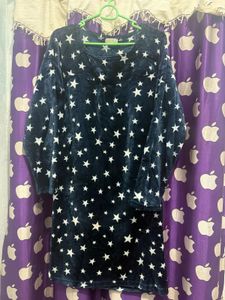 Cozy Starry midi dress