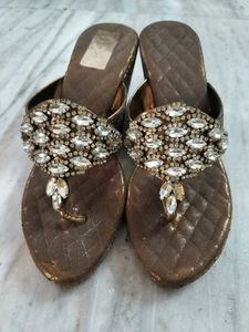 Partywear Brown Sandal