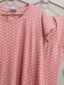 Cozy Pink Pajama Set Very Comfortable