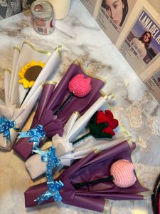 Handmade Crocheted Flowers
