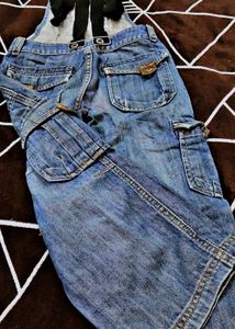 Denim Overalls