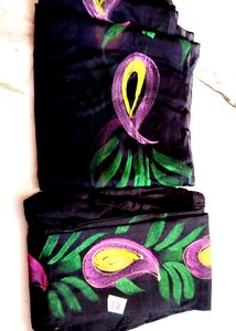 Hand Painted Dupatta &amp; Legging