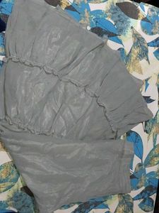 Stylish Grey Embroidered Co-Ord Set