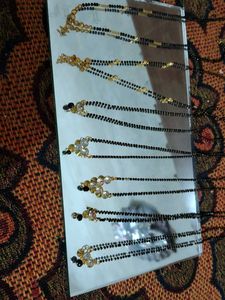 Elegant Black Bead Necklace Set