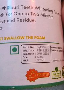 New Teeth Cleaning Foam Toothpaste