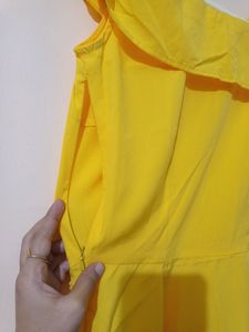 Yellow One Piece Dress