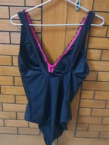 Stylish Black One-Piece Swimsuit