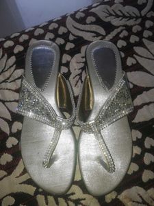 Silver Shimmering sandals