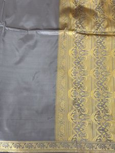 Elegant Grey Saree