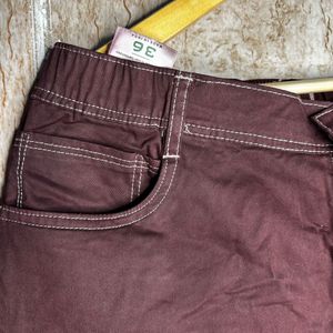 ♥️Maroon Cargo Pants
