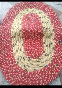Oval Braided door mat  Set