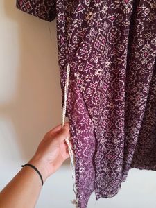 Purple kurta