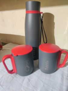 Dubblin Marcpolo Gift Set/Bottle and Mug Set