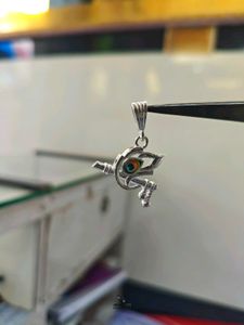 Pure Silver Lord Krishna Pendant