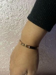 Cartier love bracelet dupe Elegant Rose Gold