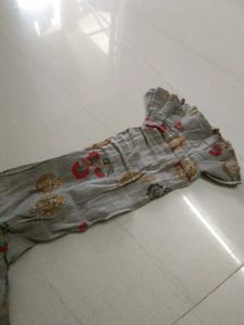 Elegant Floral Print Kurti