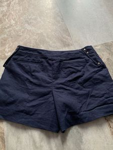 Navy Blue Women's Shorts