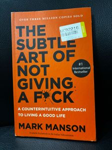 The Subtle Art Of Not Giving A F*ck Book