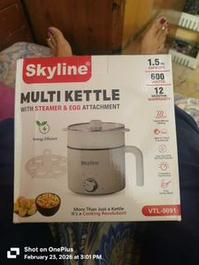 Skyline Multi Kettle - Steamer &amp; Egg Attachment
