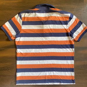 Men's Striped Polo Shirt