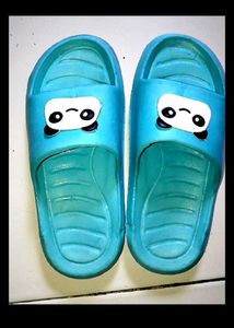 Cute Blue Panda Slides