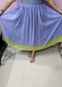 women anarkali kurta