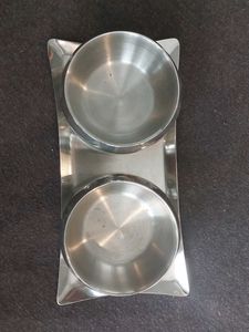 Vintage Metal Serving Bowls Set