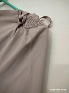 Pinkish Beige Flare Pant