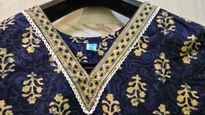 Stylish Printed Cotton Kurtas (Set of 2)