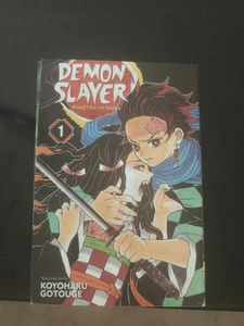 Demon Slayer: Kimetsu no Yaiba Vol. 1 Manga