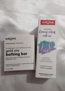 Sirona Cram Relief Roll On & Handmade Soap