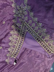 Elegant Lavender Lehenga Choli