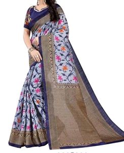 ❤️‍🔥BRAND NEW MYSORE ART SILK SAREE With Blouse