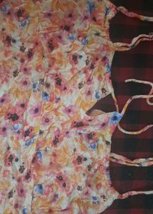 Floral Print Cami Top