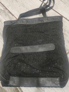 Elegant Black Tote Bag