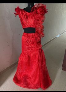 Red Bridal Lehenga Choli