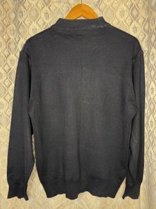 Vintage Plaid Mock Neck Sweater
