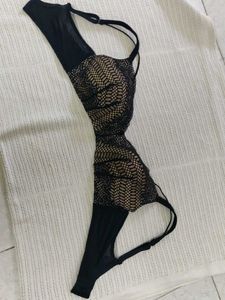 casique Black Lace Bra