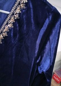 💓shae by Sassafras Elegant Velvet Kurta