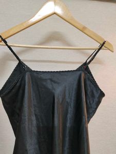 2 Black Silky Slip Dress 👗👗