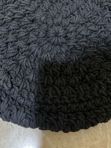 Chunky Knit Black Handbag