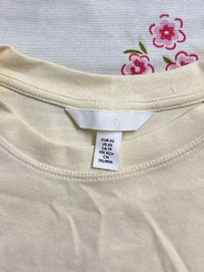 Butter Yellow Fitted T-shirt
