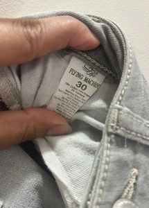 Grey Denim Jeans