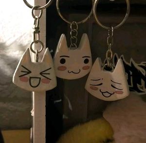 Toro Inoue Cat Keychains 🤍