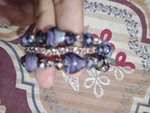 Elegant Purple Beaded Bracelets💜