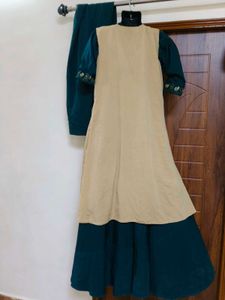 Embroidered Teal Ethnic lehnga choli